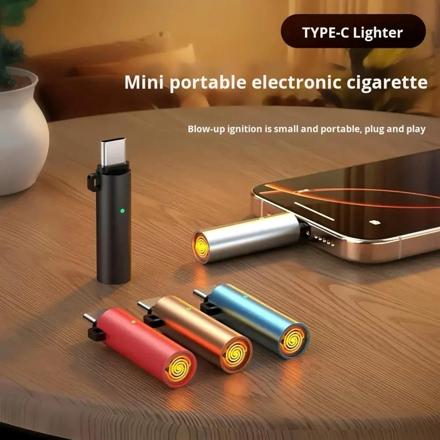 Type-C Windproof  Lighter