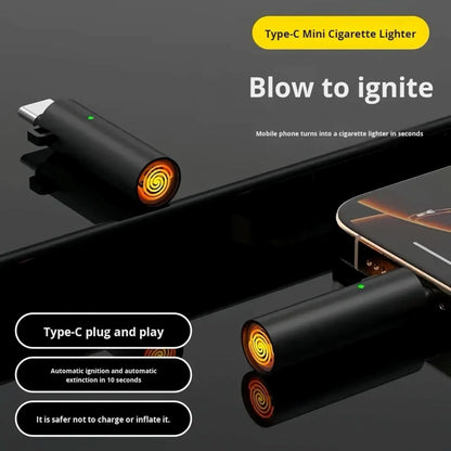 Type-C Windproof  Lighter